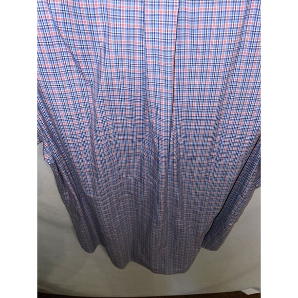 Polo Ralph Lauren Men’s Dress Shirt Size Large Blue Pink Striped Business Formal - Picture 12 of 12